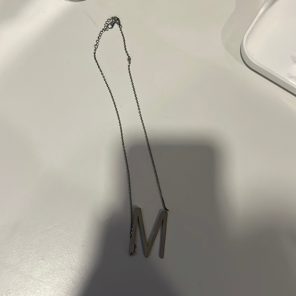 M necklace